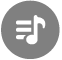 the Lyrics button