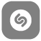 butang Pengecaman Muzik Shazam